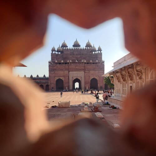 Jama Masjid Buland Darwaza Fatehpur Sikri Agra Indien