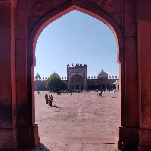 Jama Masjid Moschee Fatehpur Sikri Agra Indien