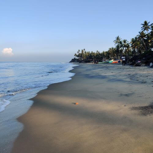 Odayam Beach Varkala Kerala Südindien Indien