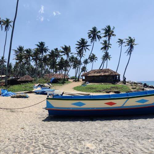 Odama Varkala Beach Kerala Südindien Indien